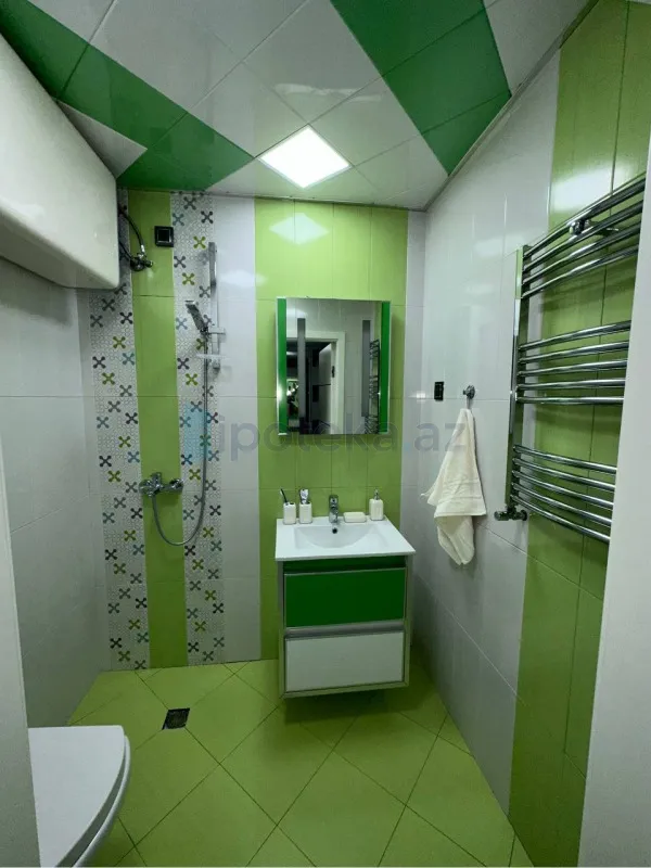 Satılır: 2 Otaq, Yeni tikili, Nərimanov r., Montin q., 100.50 m² — Mənzil, Bakı (5)