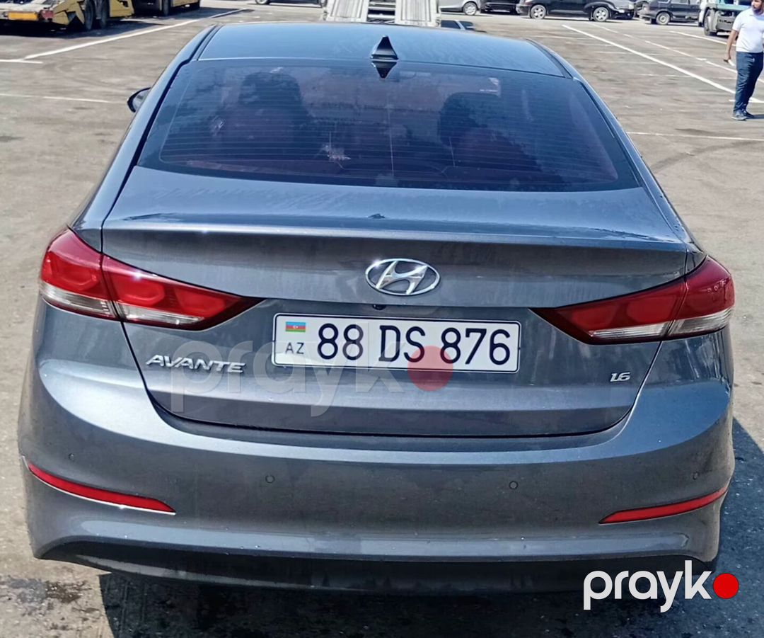 Hyundai Elantra, 2017 il — Avtomobillər, Bakı (8)