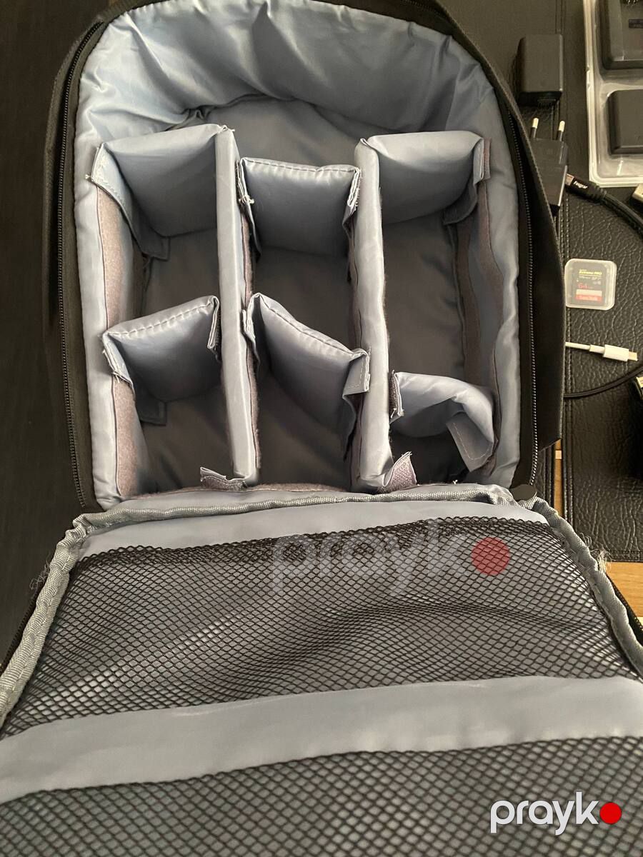 Sony a6400 Full komplekt (çanta, qoşa adapter, batareyalar və kartlar daxil) — Foto və video texnikası, Bakı (3)