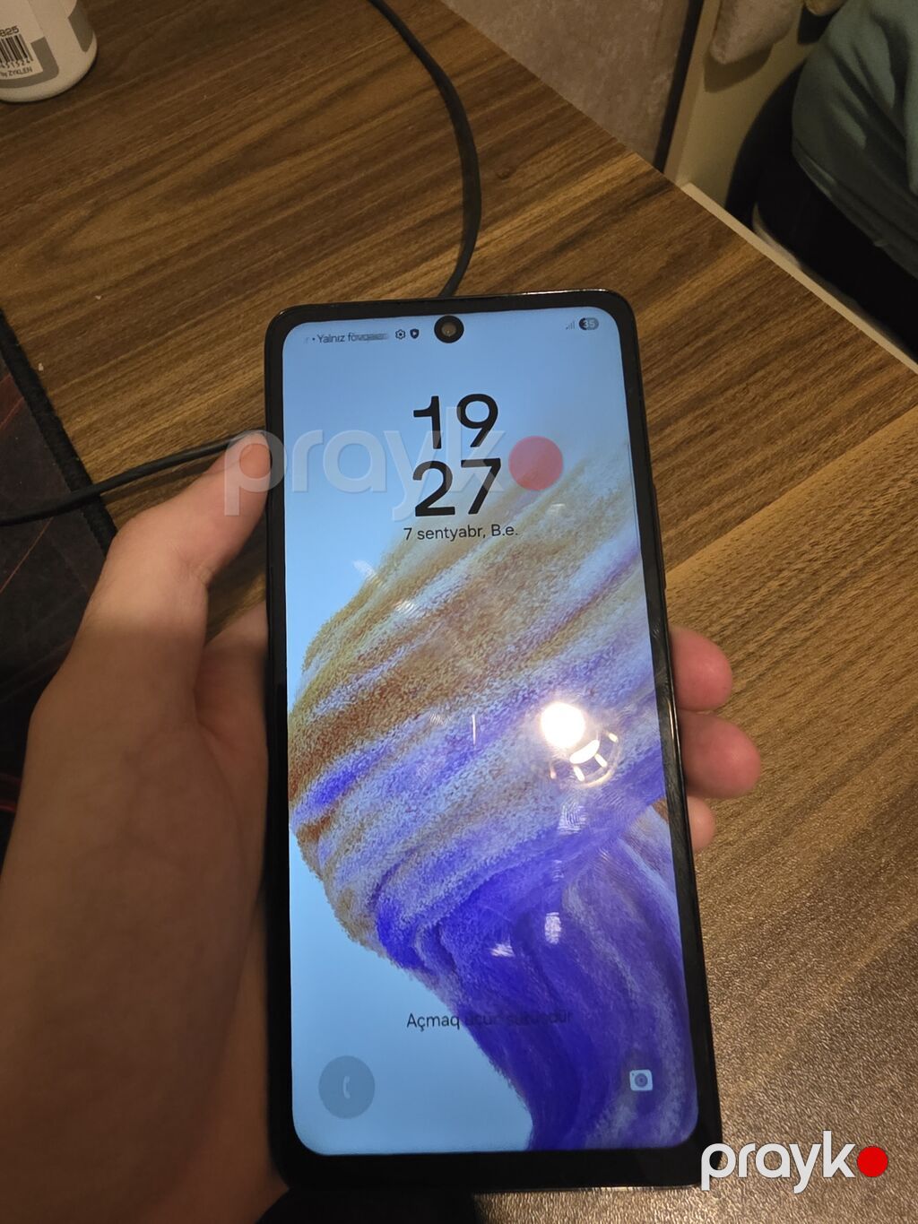 Samsung Galaxy A53 5G, 128 GB, rəng - Qara, Barmaq izi — Samsung, Bakı (2)
