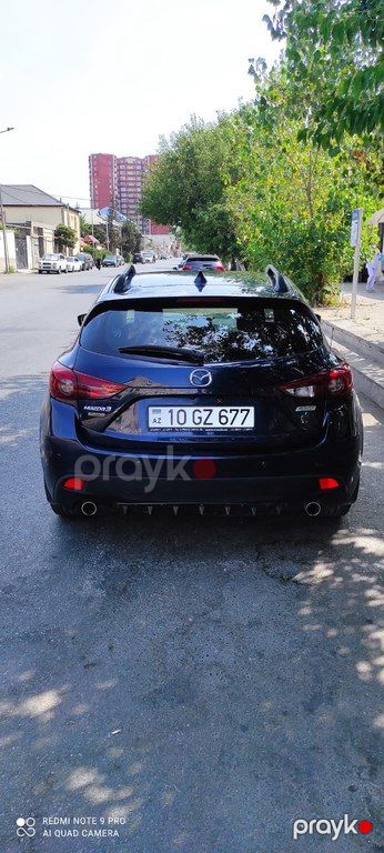 Mazda 3, 2.0 L, 2017 il, 164 111 km — Avtomobillər, Bakı (2)