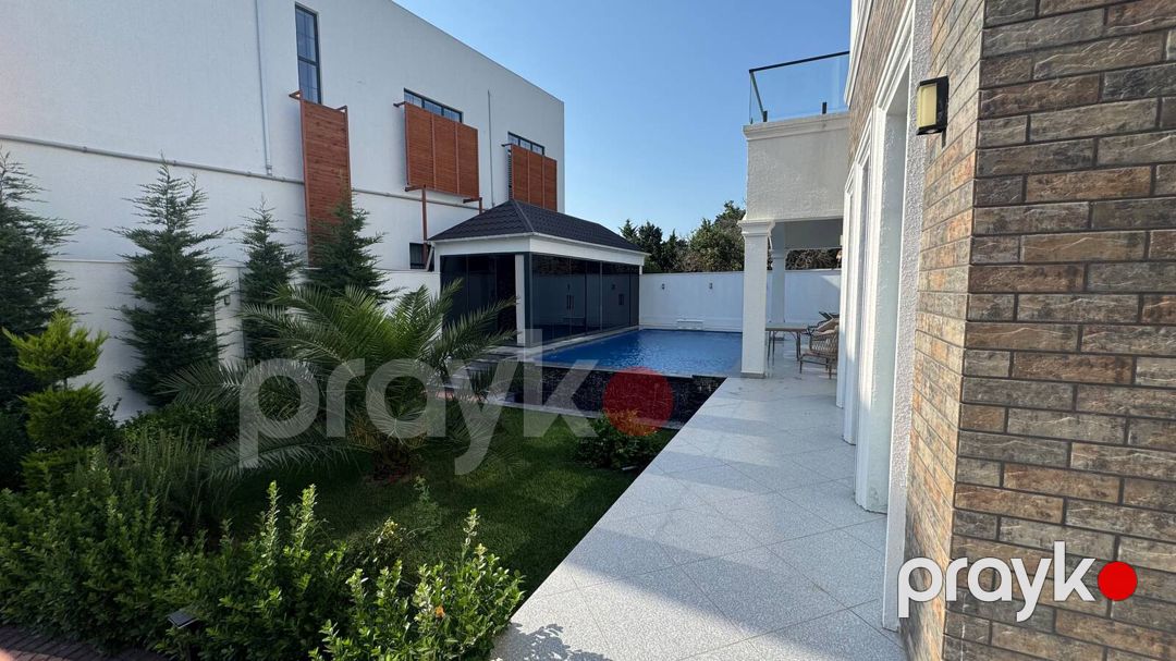 Satılır 6 otaqlı həyət evi/bağ evi 450 m² — Ev, villa, Bakı (2)