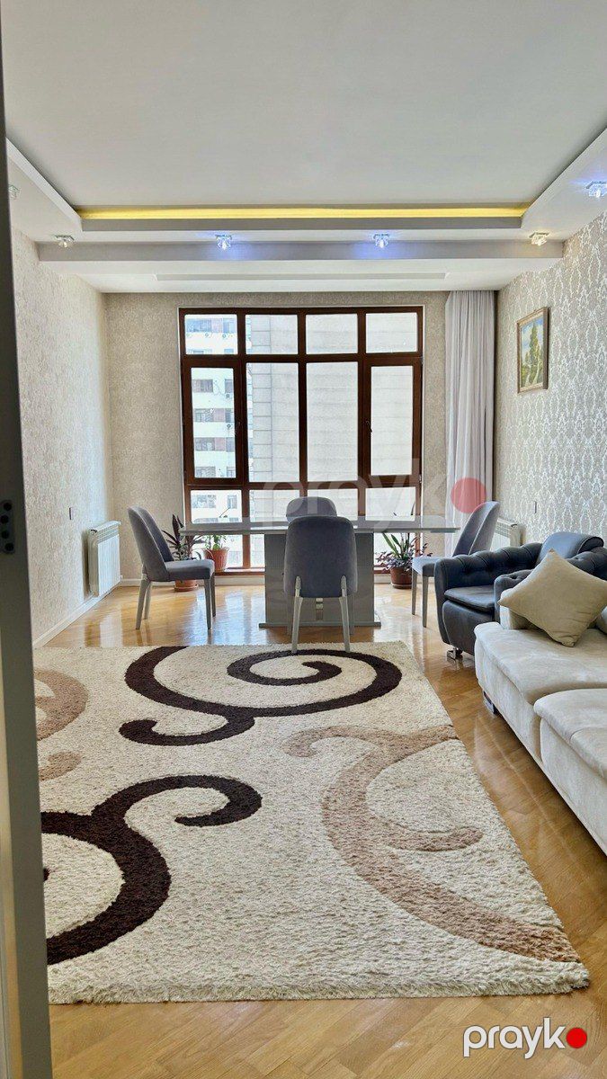 İcarəyə verilir 3 otaqlı yeni tikili 130 m² — Mənzil, Bakı (7)