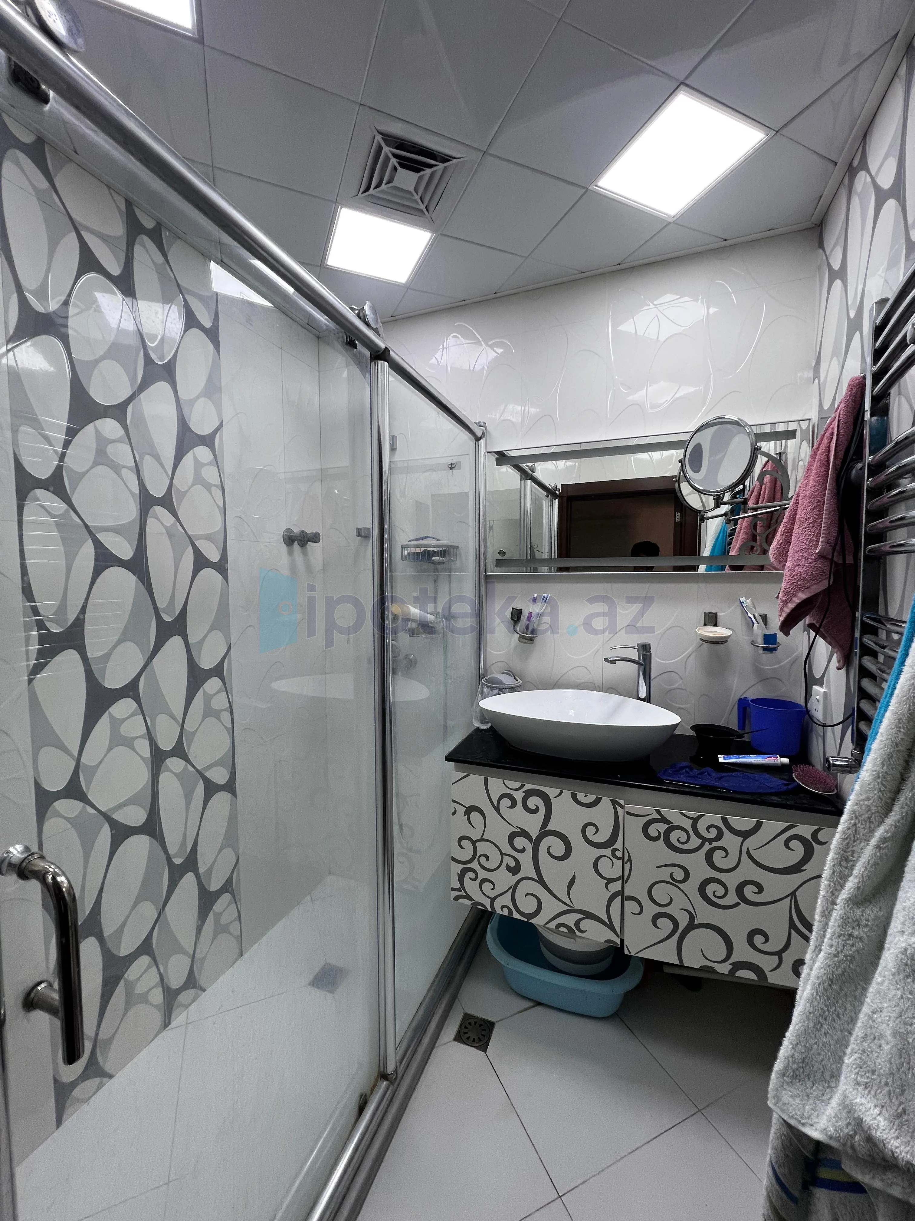 Satılır: 3 Otaq, Köhnə tikili, Səbail r., Badamdar q., 100.00 m² — Mənzil, Bakı (8)