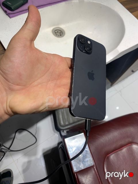 Apple iPhone 15 Black 128GB/6GB — Bakı