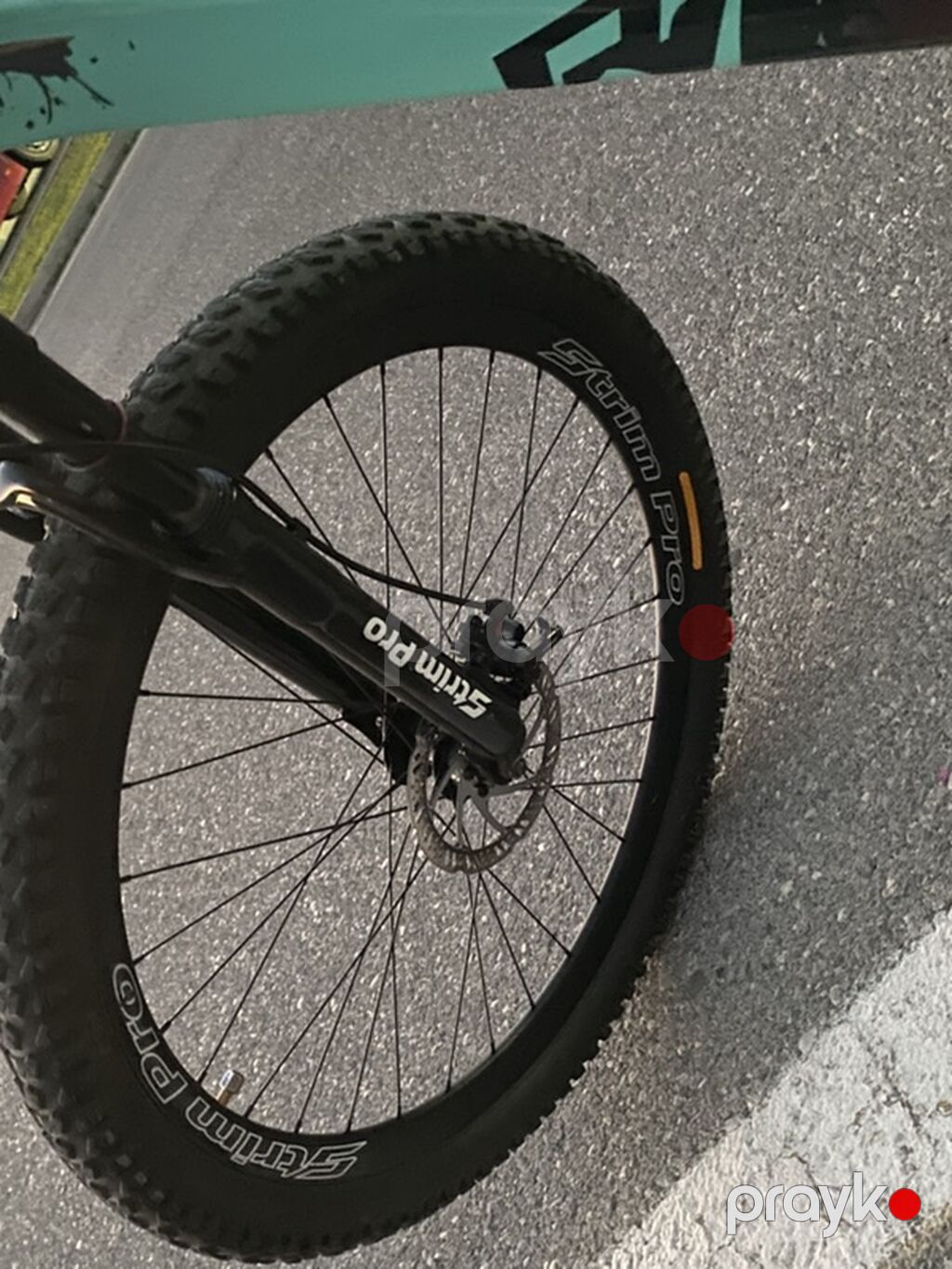 Dağ/şəhər tipli velosiped - Rəng: açıq mavi-göy çərçivə, bənövşəyi — Dağ velosipedləri, Bakı (7)
