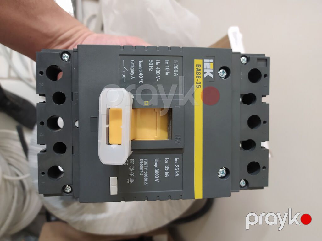 Elektrik avtomat, 3 faza — Keçici avadanlıqlar, Bakı (3)