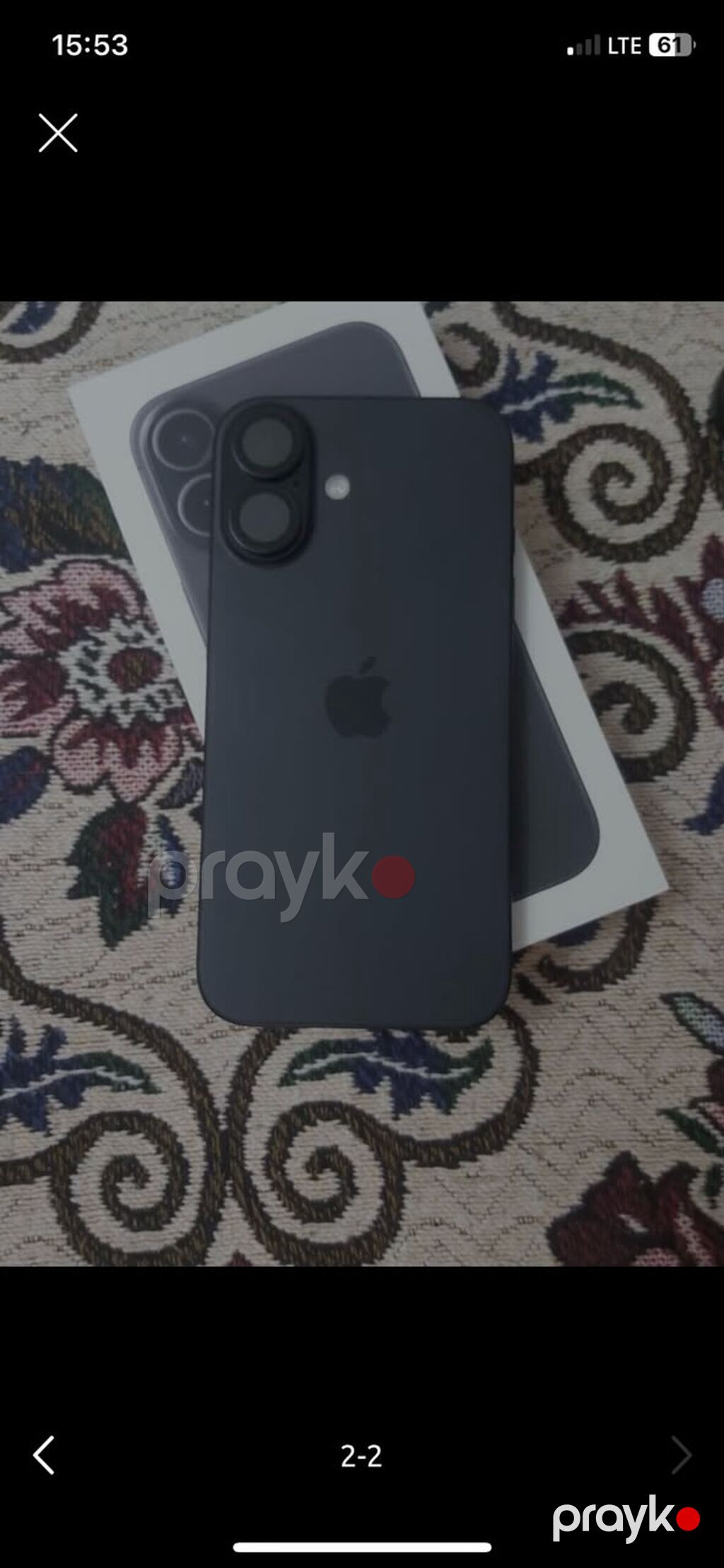 IPhone 16, 128 GB, Qara, Face ID — Apple iPhone, Digah (2)