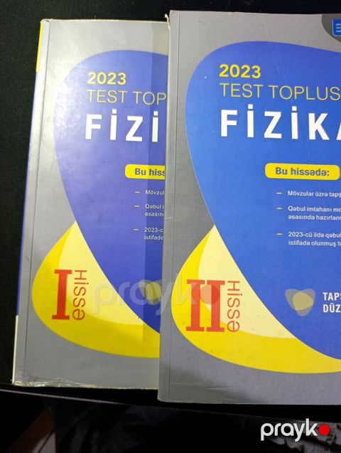 1 və 2ci hissə 2023 Fizika test topluları. Səliqəli vəziyyətdədirlər — Xırdalan