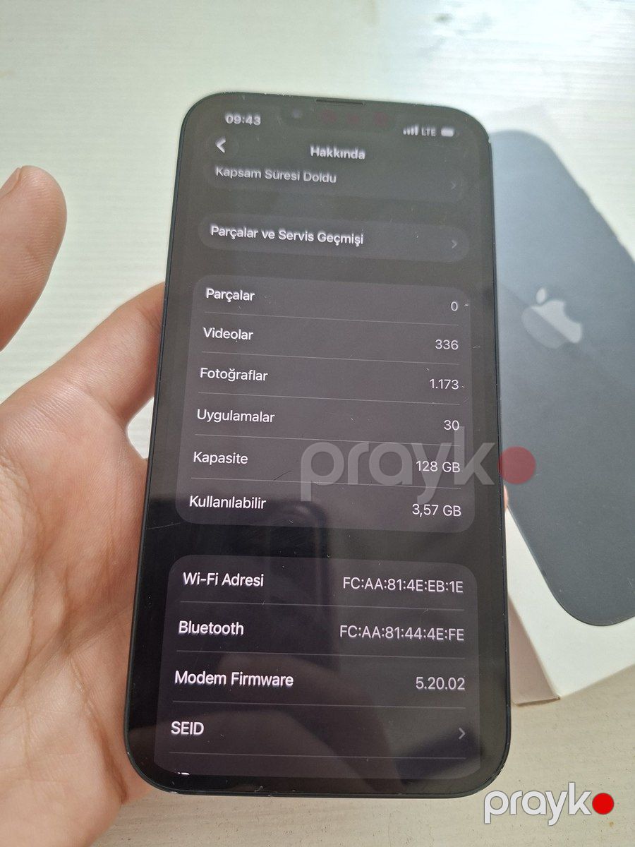 Apple iPhone 13 Midnight 128GB/4GB — Smartfonlar, Bakı (3)