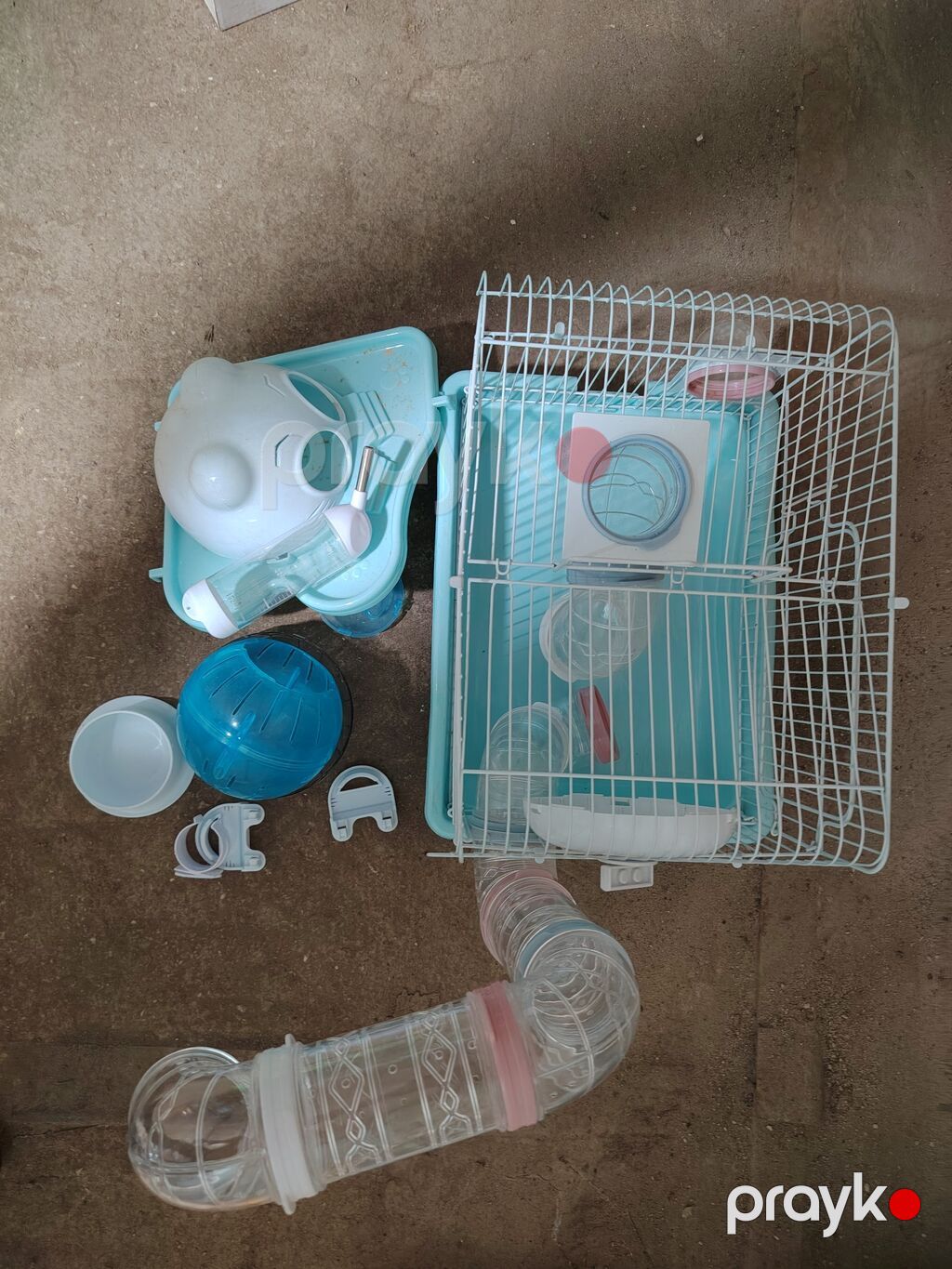 Hamster üçün tam set qəfəs - Ölçü: təxminən kiçik/orta (kompakt, asan — Qəfəslər, Bakı (5)