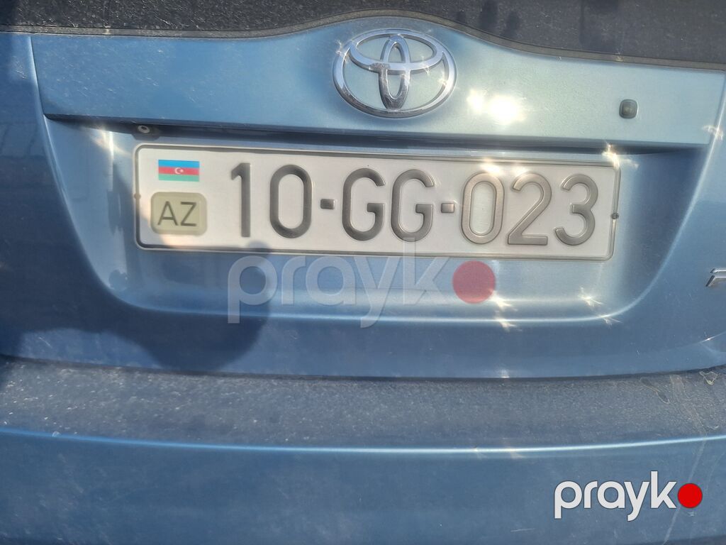 “10-GG-023” dövlət nömrə nişanı — Avtomobillər, Bakı (2)