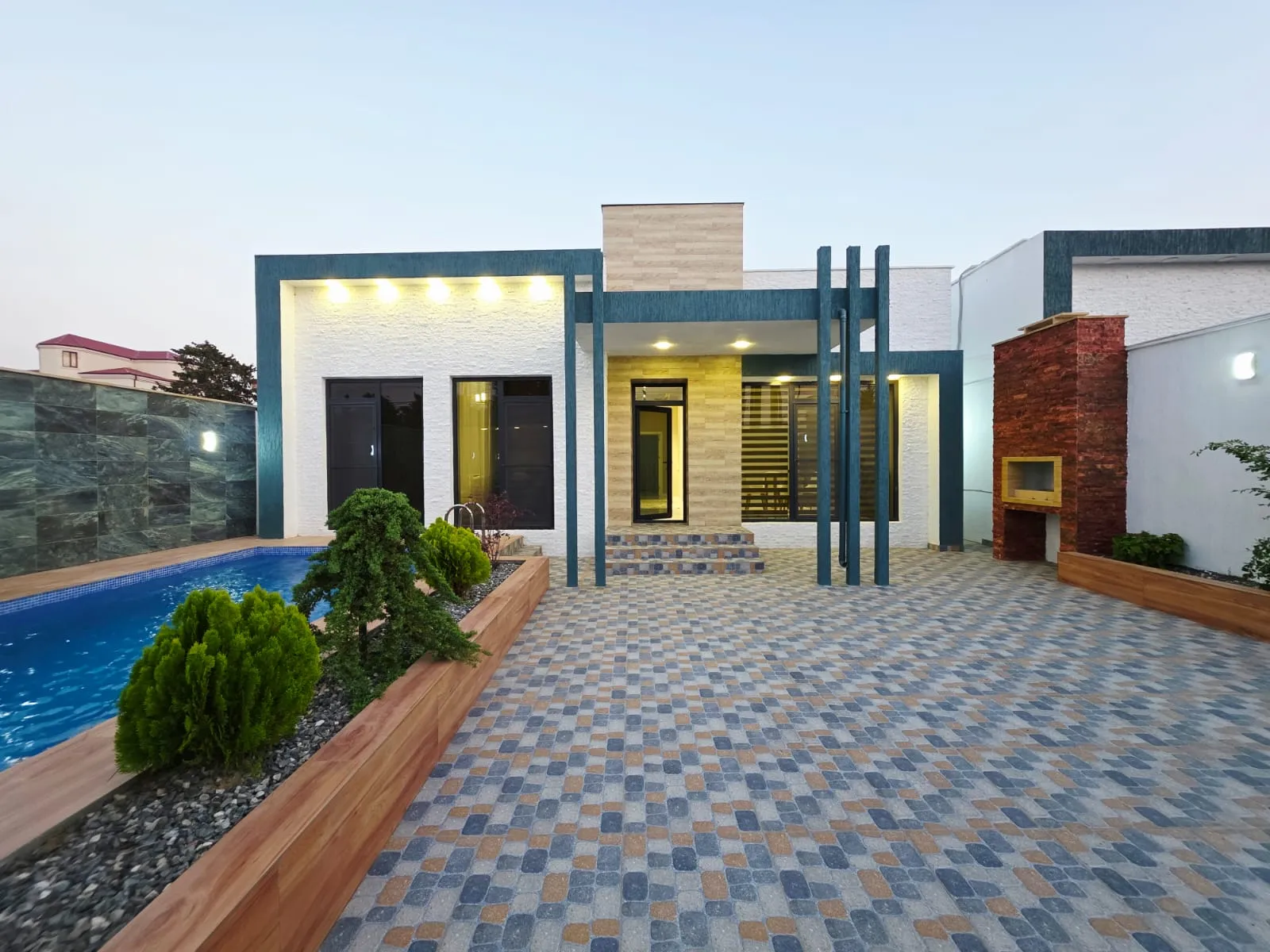 Mərdəkan, 4 otaqlı Villa satılır - 140 m², 1 mərtəbə, 3 sot — Ev, villa, Bakı (4)