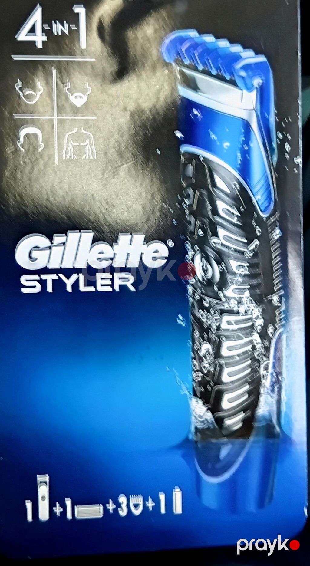 Gillette Styler 4‑in‑1 – çoxfunksiyalı trimmer və ülgüc dəsti 62 — Saç kəsmə maşınları, Bakı (2)