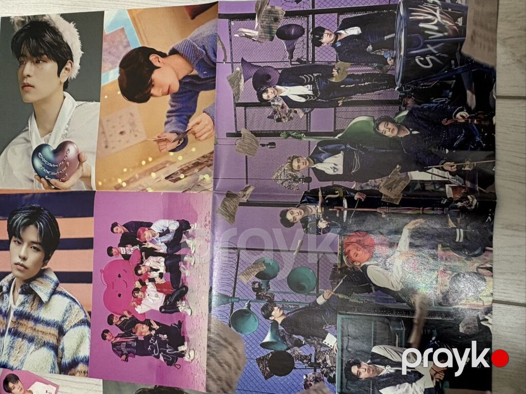 K-pop temalı poster dəsti - Çoxsəhifəli, iri formatlı posterlər — Şəkillər, plakatlular və çərçivələr, Masazır (2)