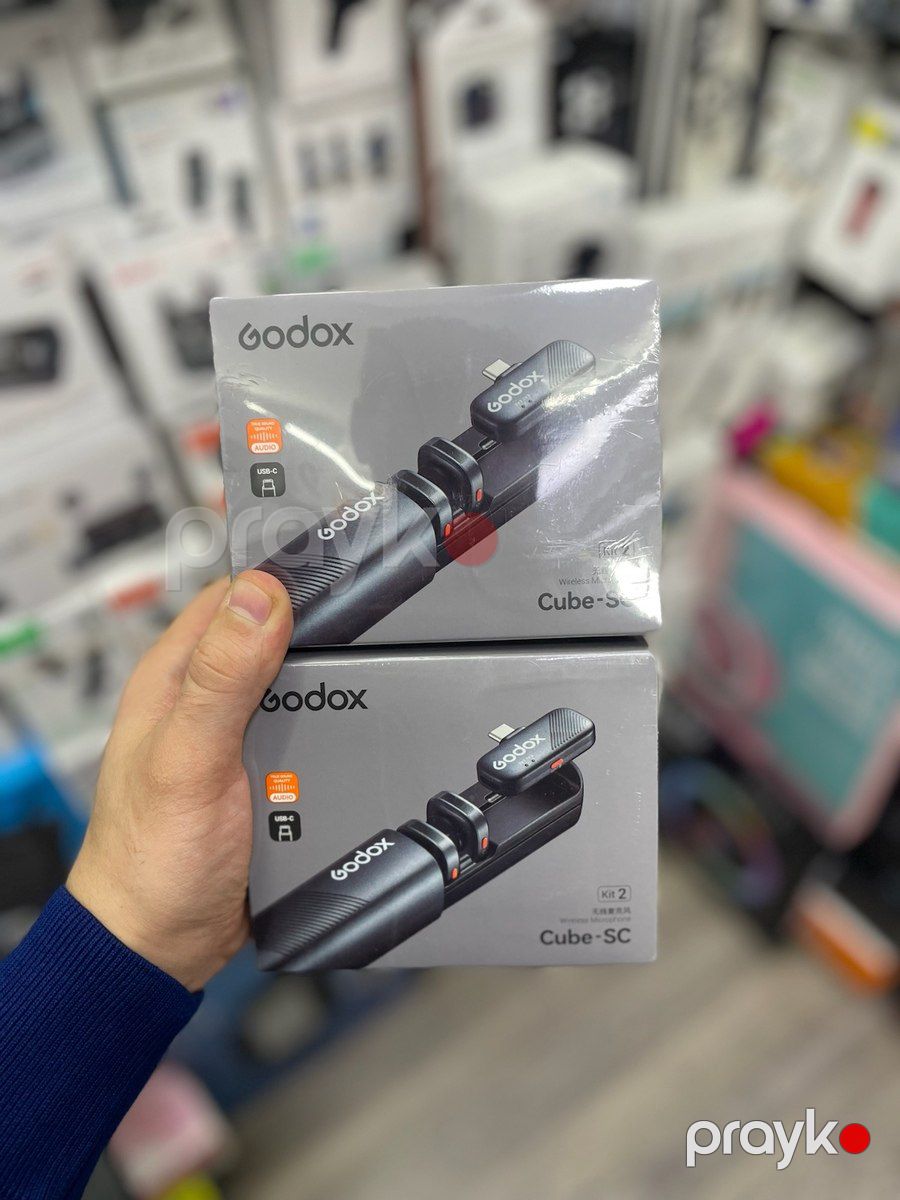 Yaxa mikrofonu Godox Cube-sc — Səs texnikası, Bakı (4)