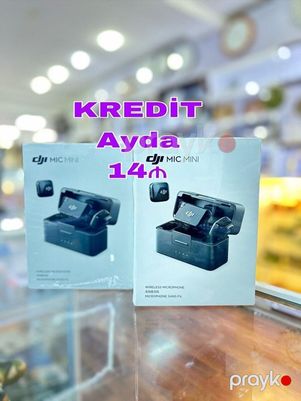 Mikrofon DJİ mini 2TX 1RX + Charging Case DJI Mic Mini (2 TX + 1 RX + — Mikrafonlar, Bakı (3)