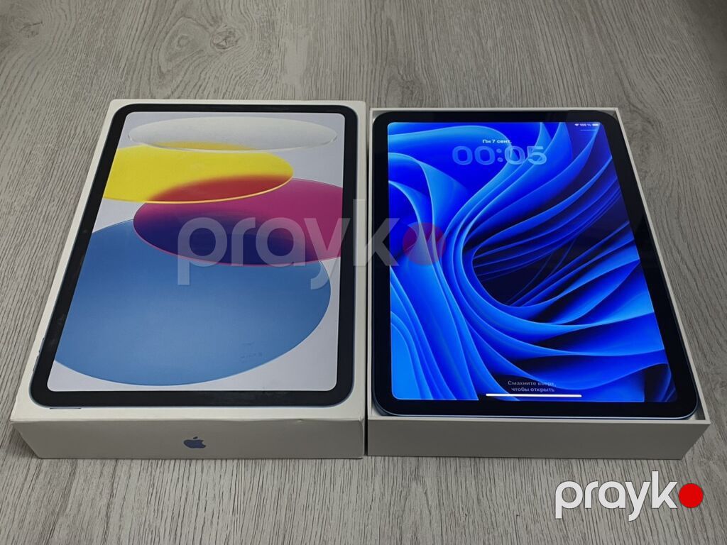 Apple iPad (11-inch a/16 128gb yaddaş– mavi rəng ideal vəziyyətdə — Apple, Bakı (2)