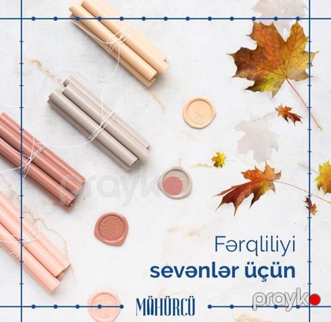 Möhür üçün surquç şamları — Bakı