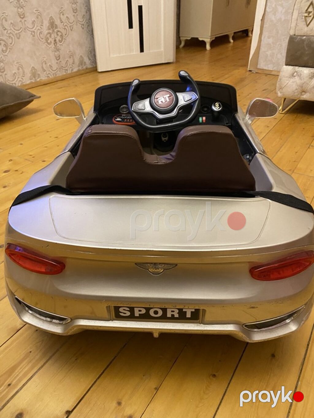 Uşaq üçün elektrikli minik avtomobili – Bentley üslubunda kabriolet — Uşaq avtomobilləri, Bakı (2)