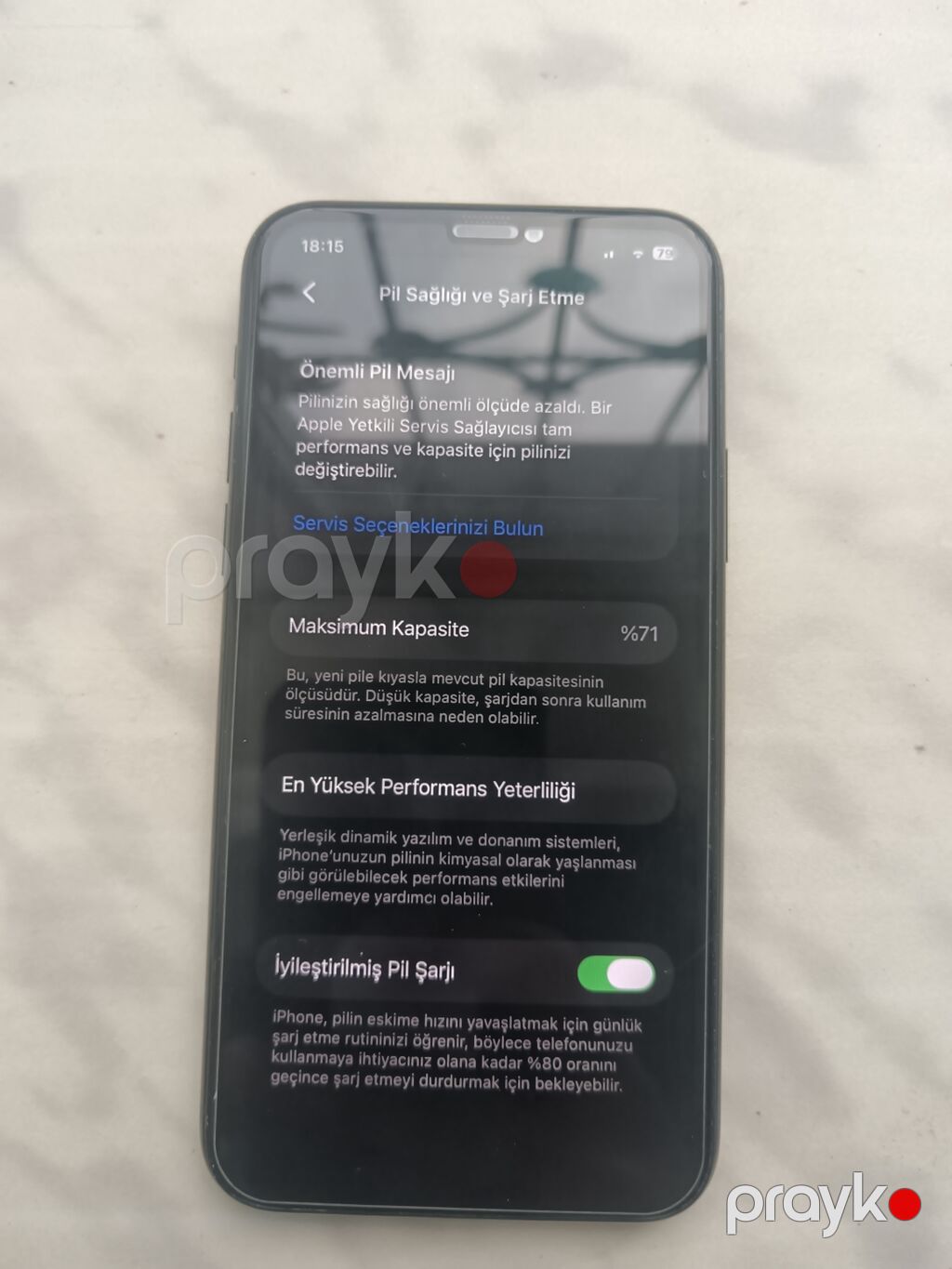 IPhone 11 Pro, 64 GB, Matte Midnight Green, Face ID — Apple iPhone, Şəmkir (4)