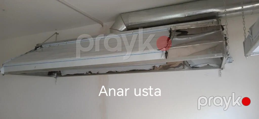 Paslanmayan poladdan hazırlanmış peşəkar mətbəx havalandırma — Digər, Saray (3)