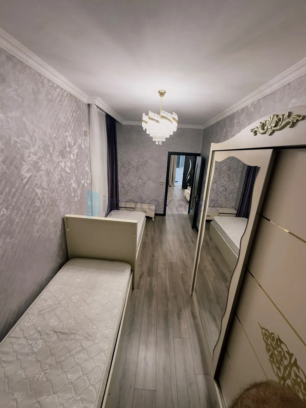 2 Otaq, Köhnə tikili, Nəsimi r., 45.00 m² — Mənzil, Bakı (5)