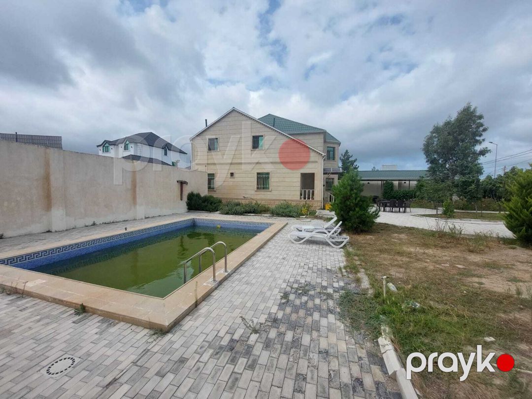 Satılır 6 otaqlı həyət evi/bağ evi 220 m² — Ev, villa, Bakı (6)
