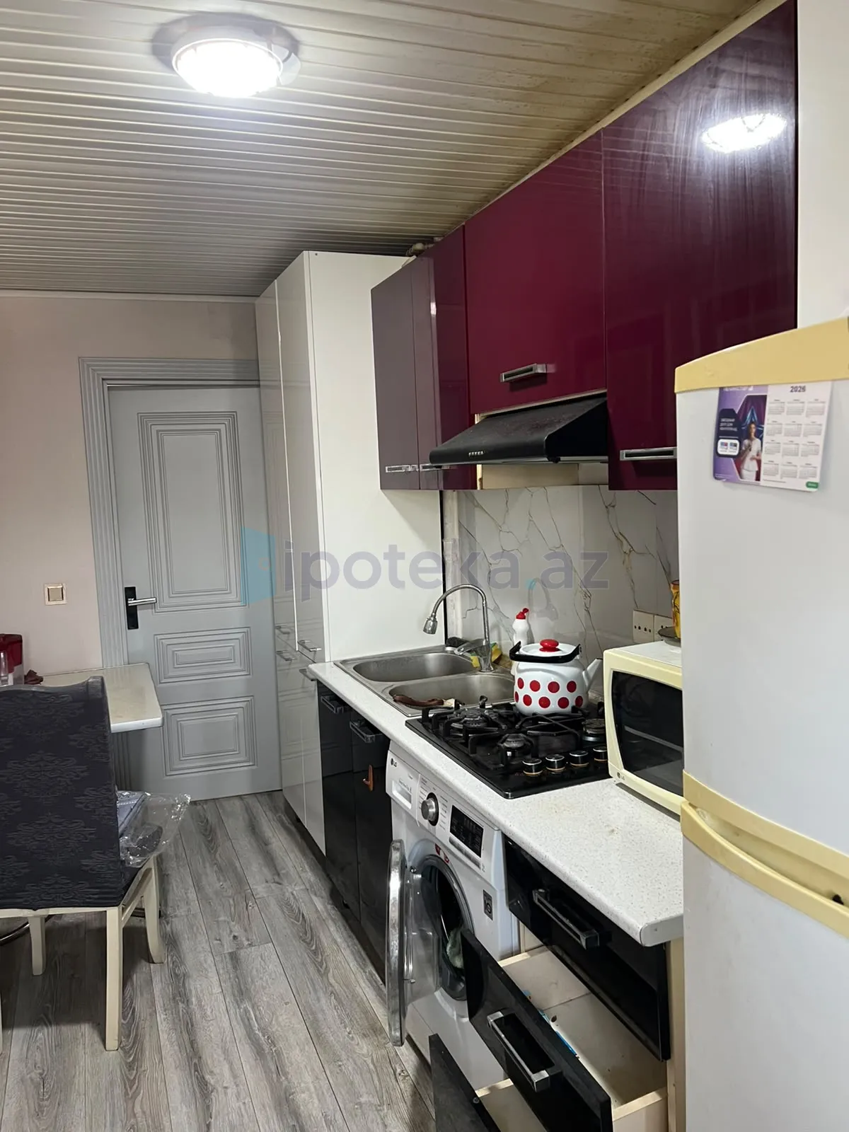 3 Otaq, Köhnə tikili, Nəsimi r., 70.00 m² — Mənzil, Bakı (3)