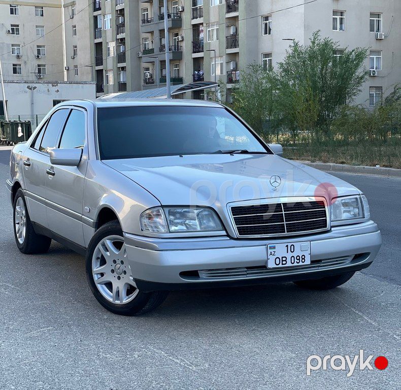 Mercedes C 200, 2.0 L, 1995 il, 286 365 km — Avtomobillər, Salyan (7)