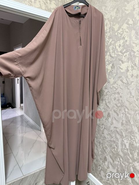 Tünd toz rəngində qadın abaya/kisə kəsimli geyim - Model — Bakı