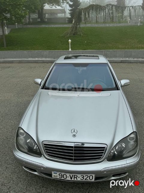 Mercedes S 320, 3.2 L, 2001 il, 300 000 km — Qəbələ