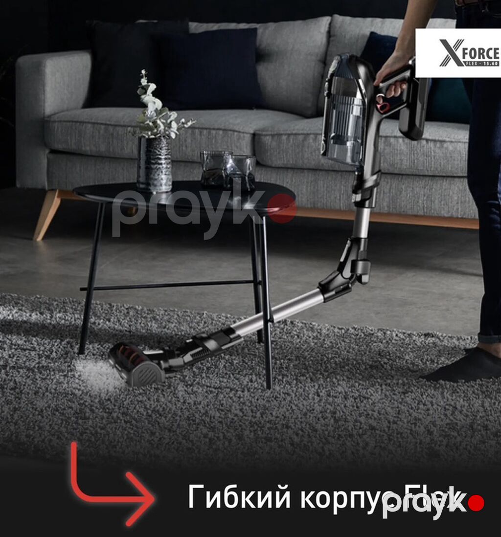 Simsiz şarjlı tozsoran – X-Force Flex 14.60 Беспроводной пылесос — Tozsoran, Bakı (3)