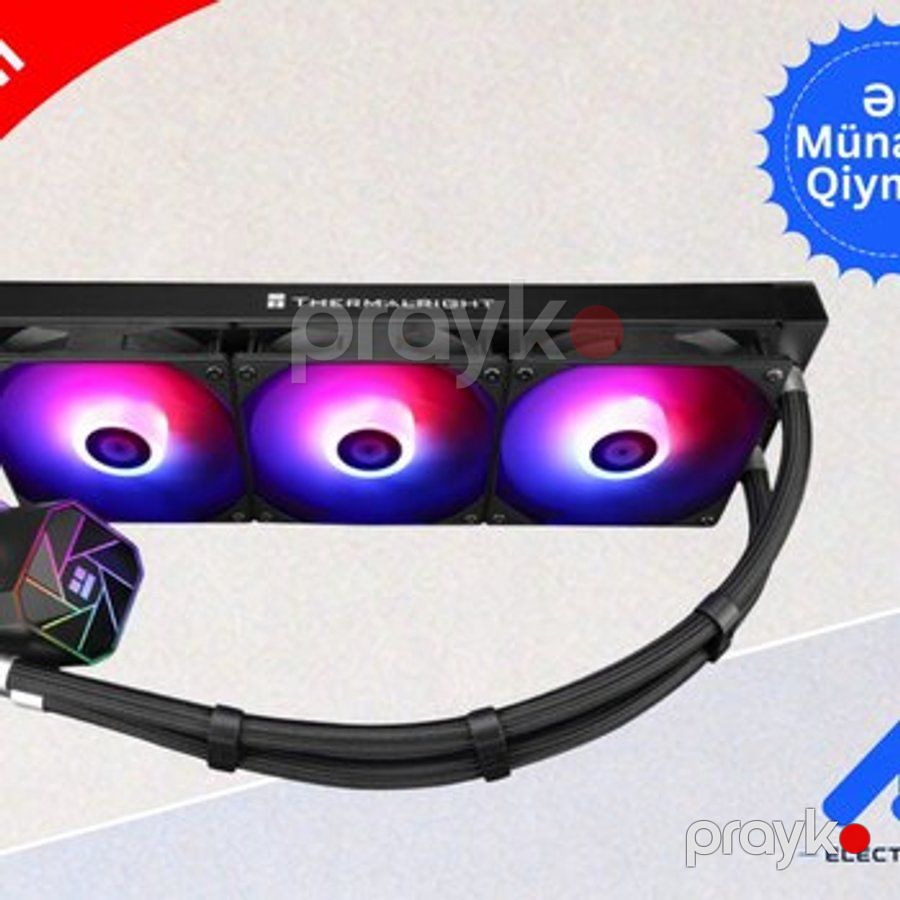 Cpu Cooler thermalrıght aqua elıte 360 bk argb V3 — Masaüstü kompüterlər, Bakı (2)