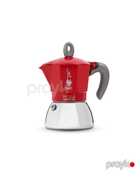 New Moka Induction Red 4 cups — Bakı