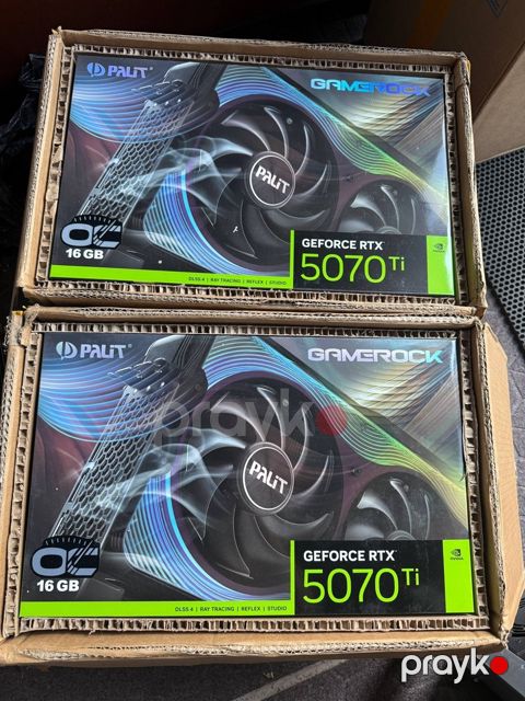 Palit RTX 5070 Ti Game Rock OC 16GB — Bakı