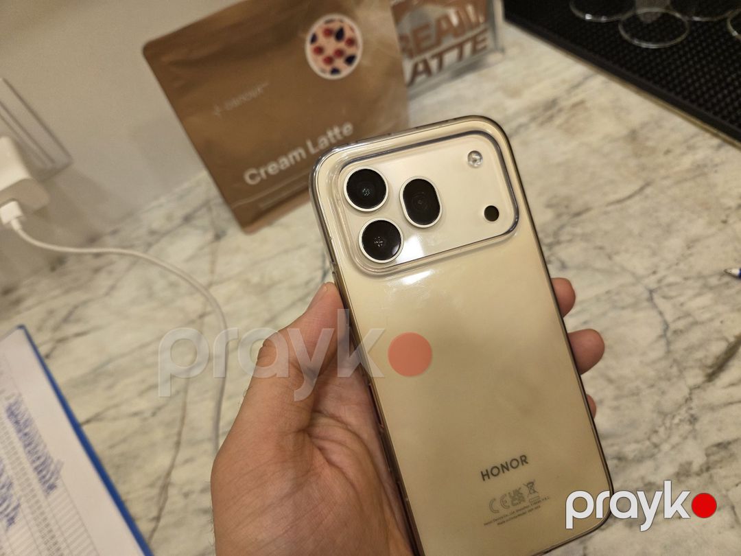 Honor 600 Pro Golden White 256GB/12GB — Smartfonlar, Bakı (2)