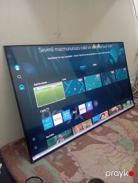 Samsung Smart TV – UE55BU8000U 55" - 55 düym LED ekran, Ultra Slim — Masazır