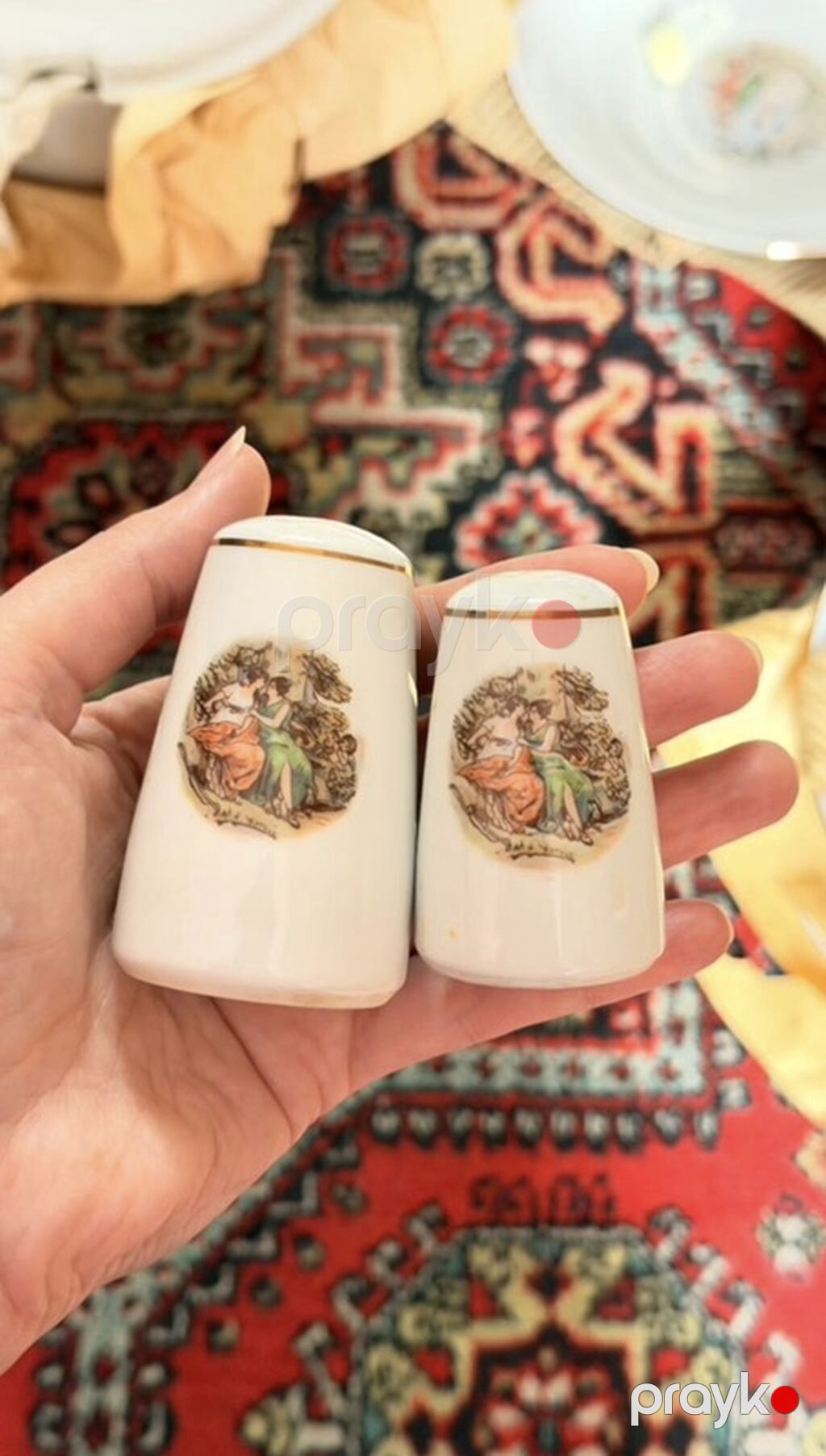 Nahar dəsti, rəng - Ağ, Farfor — Süfrə qabı, Bakı (2)