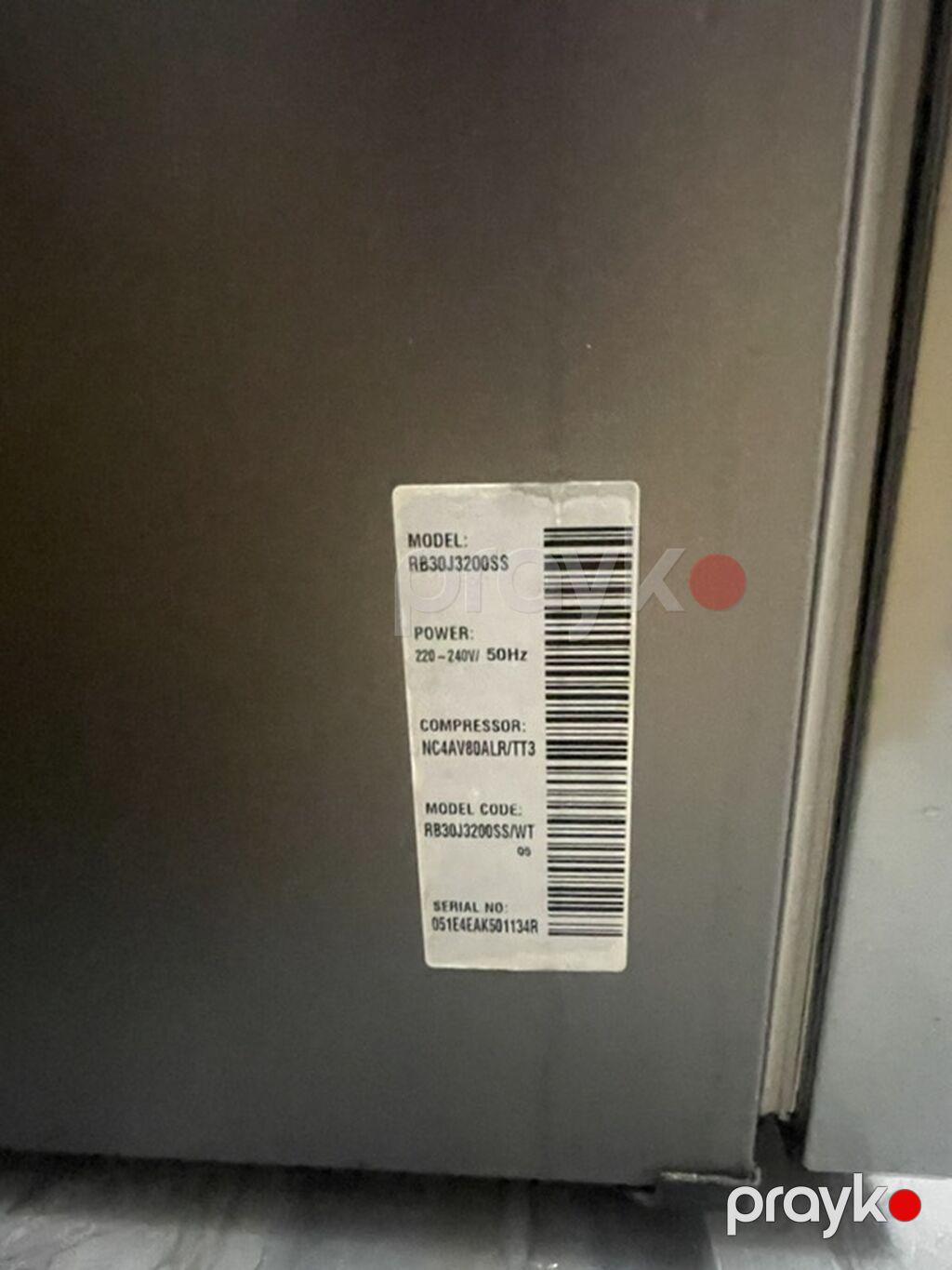 Samsung RB30J3200SS ikiqapılı soyuducu-dondurucu - Rəng: İnox — Soyuducular, Digah (3)