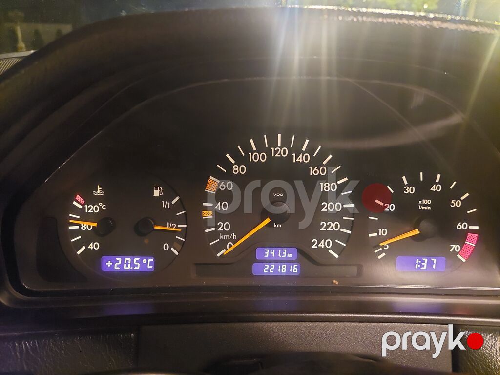 Mercedes-Benz E 200: 2 l 1998 il — Avtomobillər, Gəncə (3)