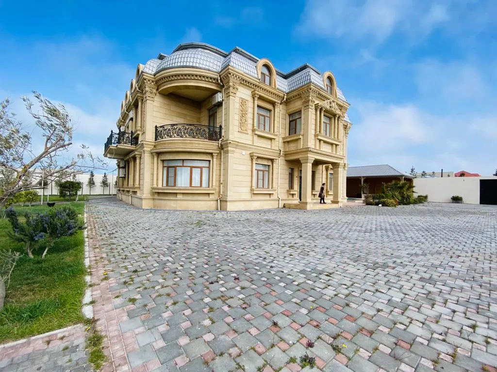 Şüvəlan, 9 otaqlı Həyət evi satılır - 1200 m², 3 mərtəbə, 52 sot — Ev, villa, Bakı (4)