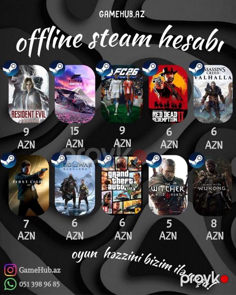 Steam oyunu — Bakı