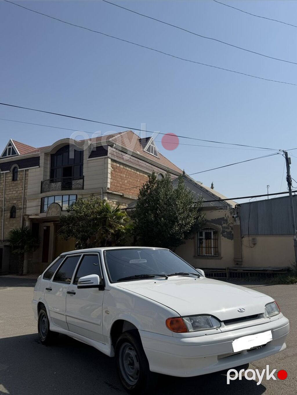 Lada Samara 5 qapılı hetçbek, ağ rəng. - Kuzov: aerodinamik gövdə kiti — Avtomobillər, Gəncə (5)