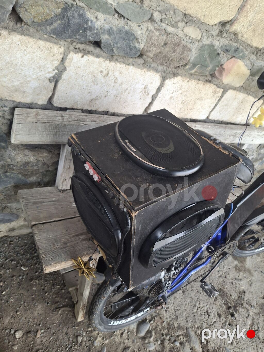 Satır velosipet əla vəziyətdədi moped və mateskletlə də barter olunur — Elektrik velosipedləri, Bərdə (6)