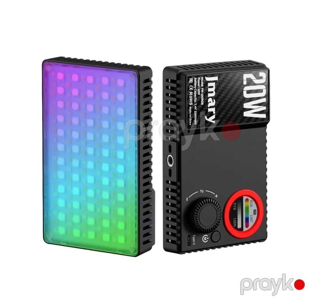 Jmary FM-180RGB – portativ RGB video işıq Xüsusiyyətlər: Jmary — İşıq avadanlığı və aksesuarlar, Qobu (2)