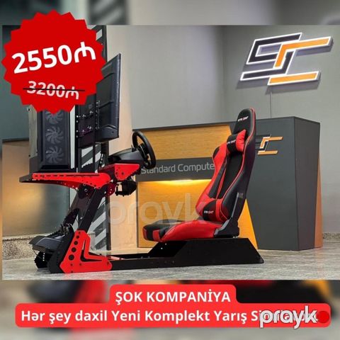 Yarış simulyatoru "Forza Horizon Logitec Racing" — Bakı