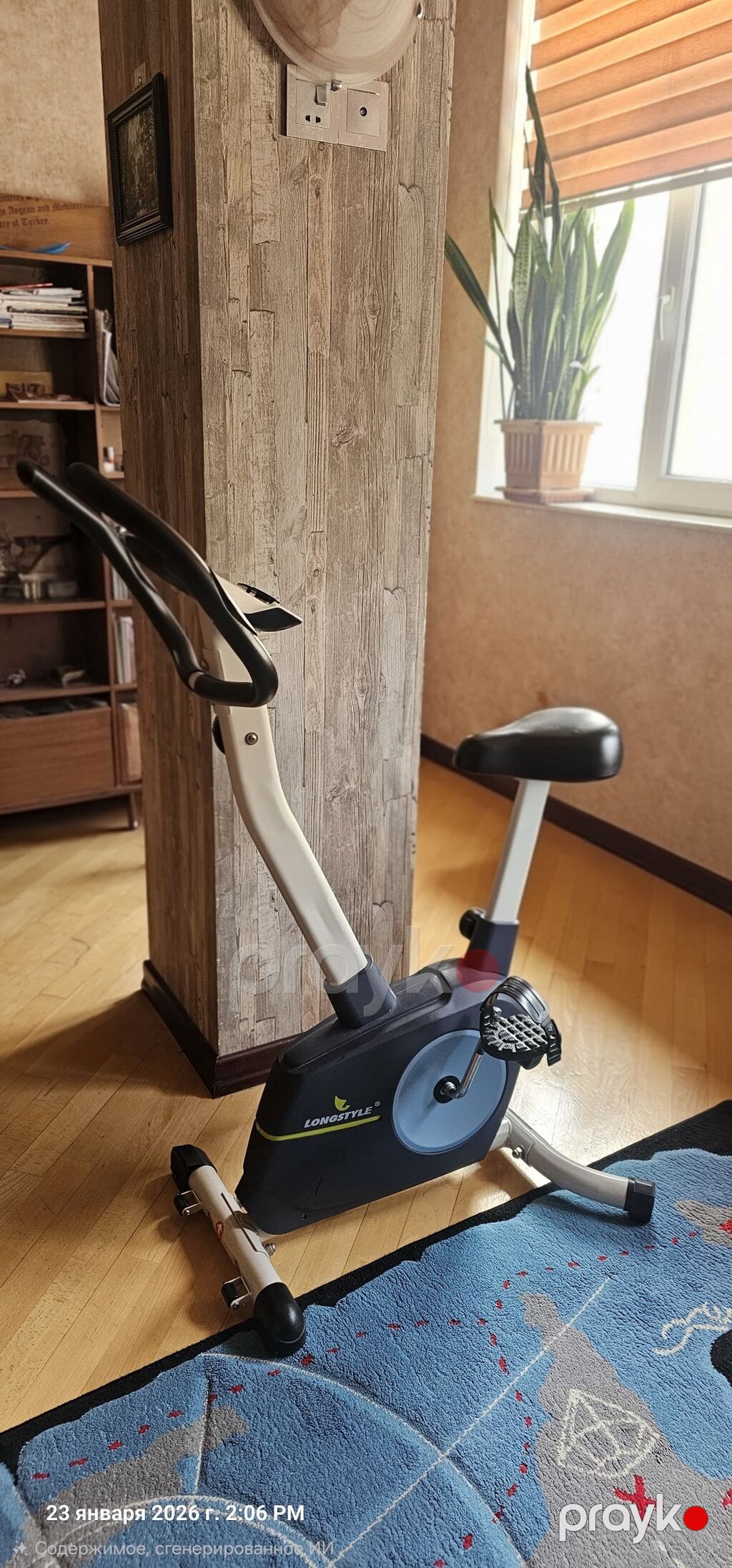 Velotrenajor – Longstyle marka, maqnit müqavimətli - Kompakt, ev — Velosiped simulyatorları, Bakı (3)