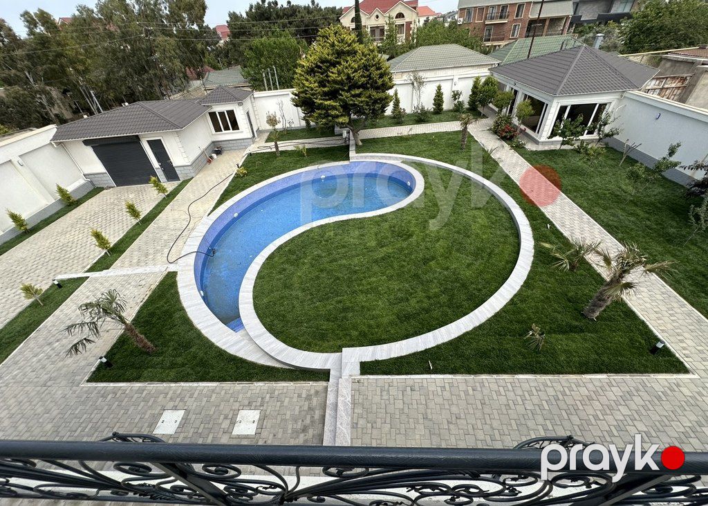 Satılır 6 otaqlı həyət evi/bağ evi 1200 m² — Ev, villa, Bakı (2)