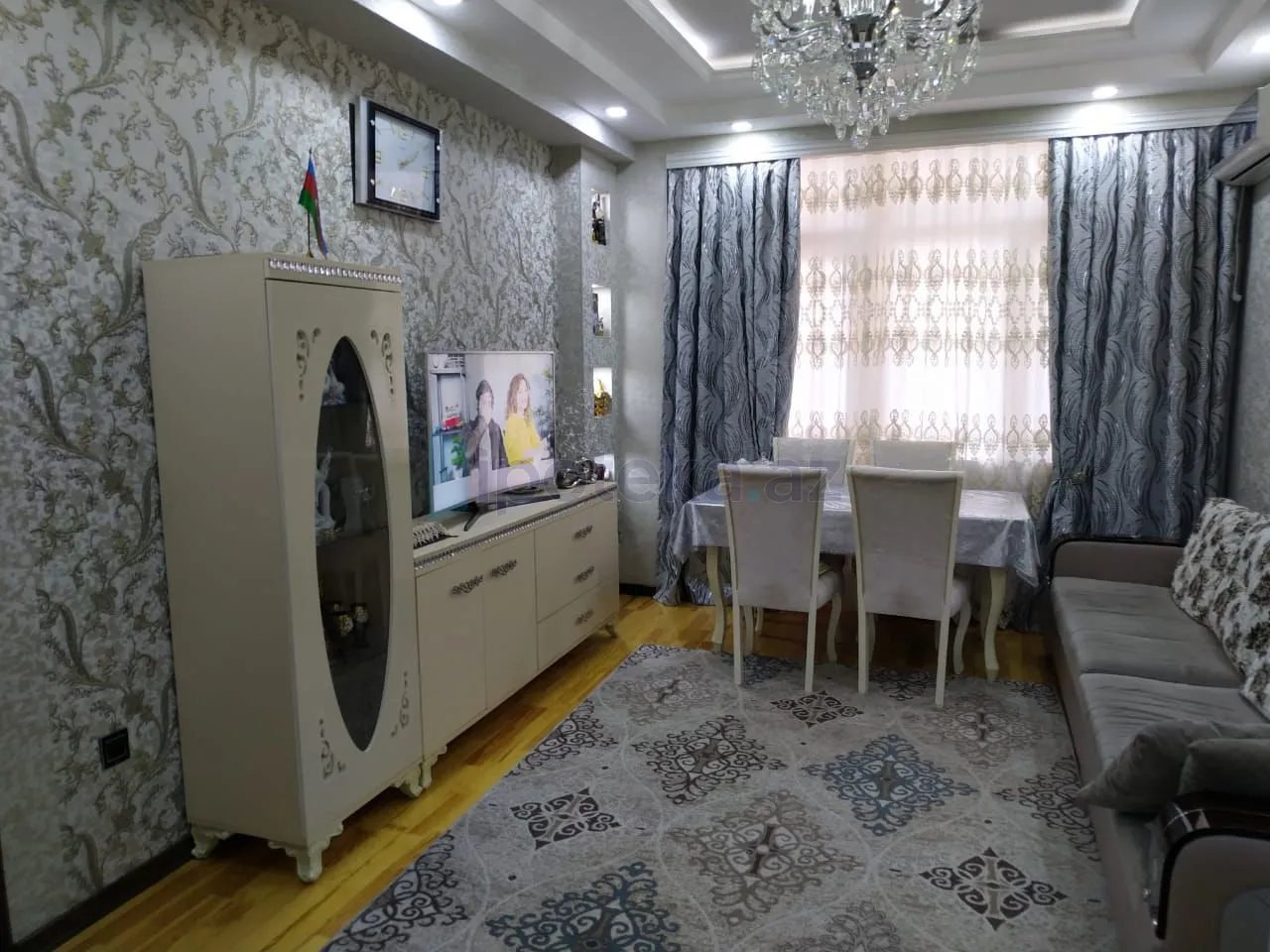 Satılır: 3 Otaq, Yeni tikili, Xətai r., Köhnə Günəşli q., 88.00 m² — Mənzil, Bakı (5)